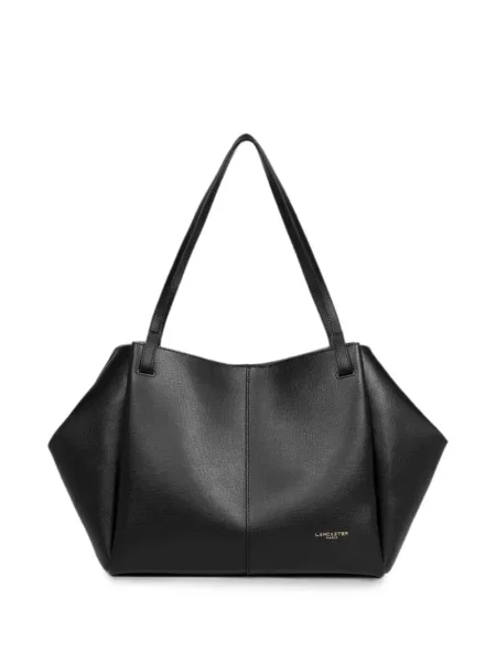 Geantă shopper Lancaster din piele negru
