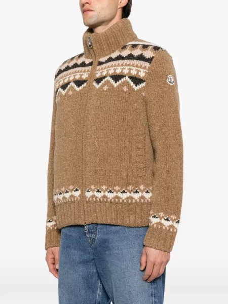 Geacă Moncler maro