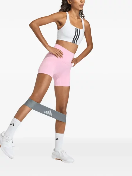 Pantaloni scurți Adidas cu autograf alergare cu imprimeu geometric albastru