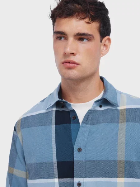 Картата сорочка Springfield синя