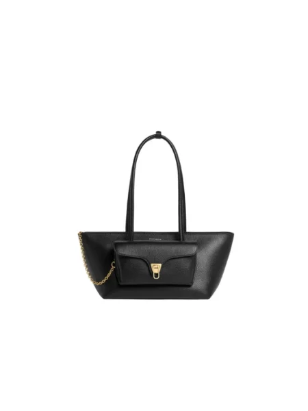 Coccinelle Torba Na Ramię Double Beat schwarz czarna