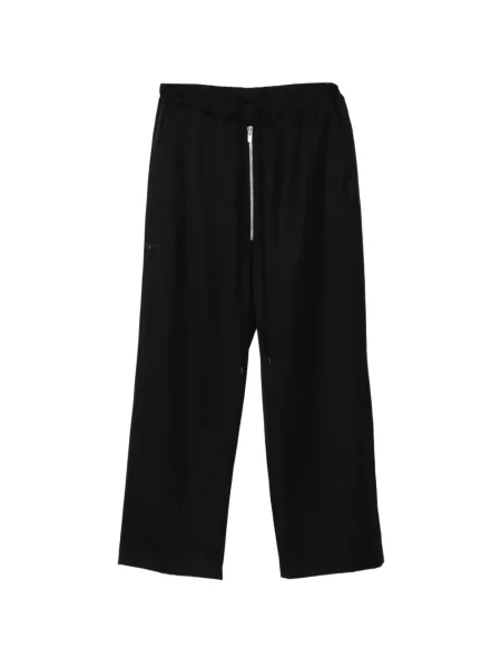 Pantaloni A Diciannoveventitre de lână negru