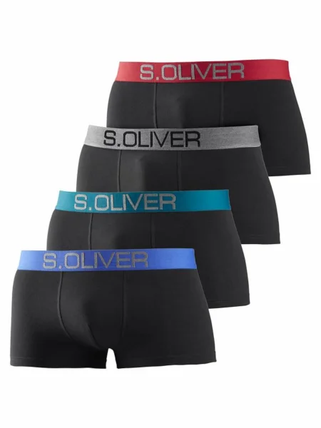 S.Oliver Boksarice mešane barve črna