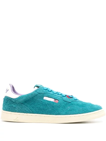 Sneakerși Autry din piele de căprioară albastru