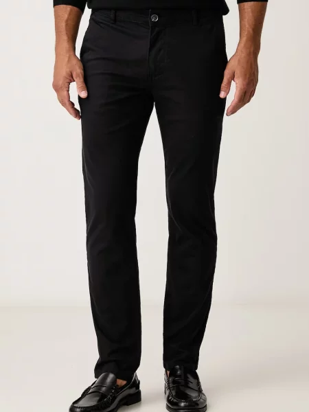 Lindbergh pantaloni pentru bărbați cu negru