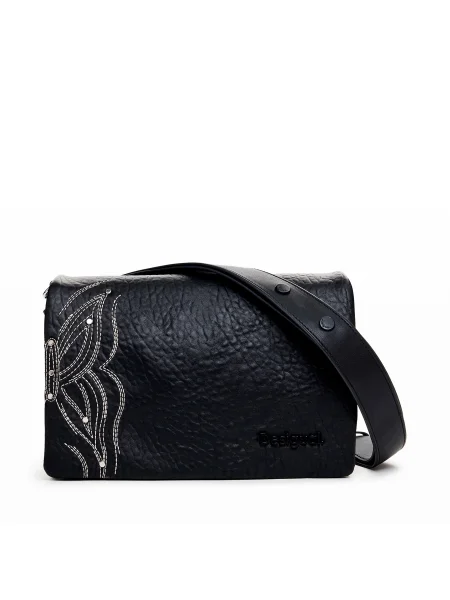 Чанта Desigual GOODALL DORTMUND FLAP черно