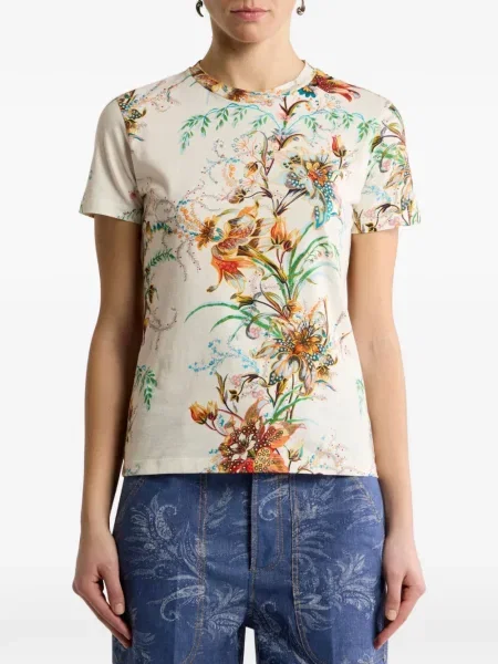 Tricou Etro cu model floral
