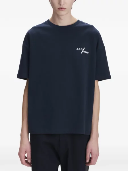 Scurt tricou A.p.c. albastru