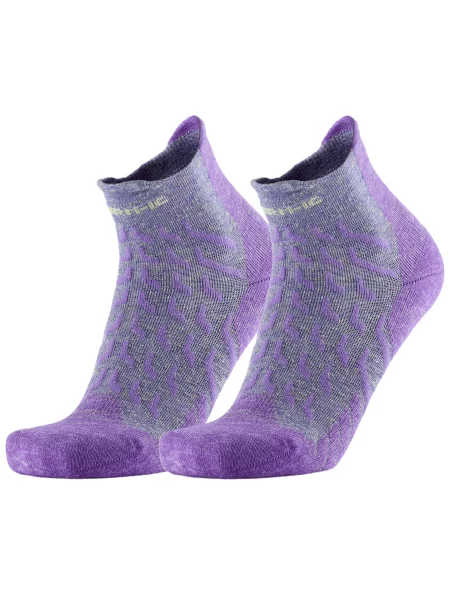 Skarpety trekkingowe dla kobieta Therm-ic Trekking UltraCool Linen Ankle Lady szare
