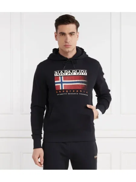 Napapijri Hanorac B-KREIS H | Regular Fit negru