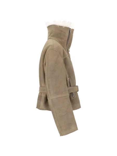 Cu centură geanta de piele Rick Owens maro