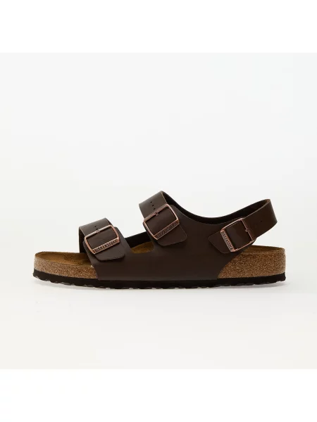 Birkenstock Sandały Milano Bs brązowe