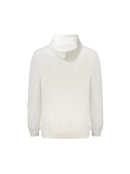 Bluza z kapturem Tommy Hilfiger z kapturem z długim rękawem biała