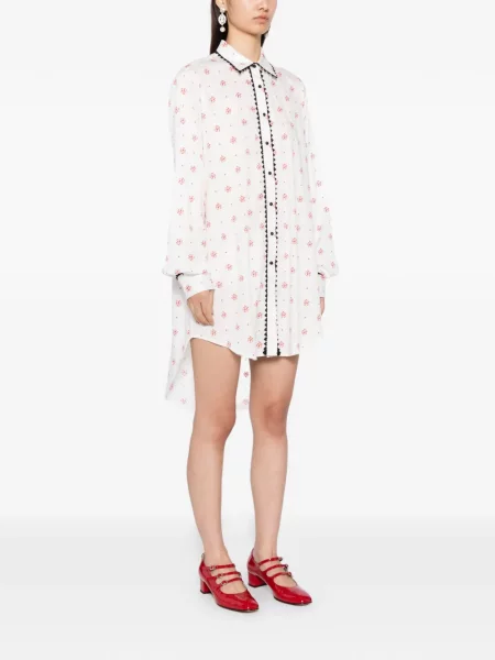 Rochie tip cămașă Macgraw alb