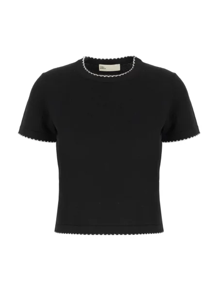 Koszulka Tory Burch czarna