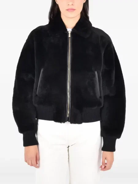 Kurtka bomber Max Mara czarny