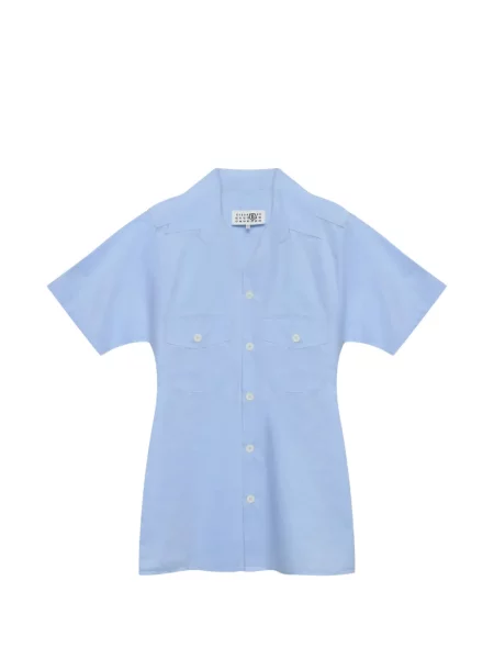 Cămașă Mm6 Maison Margiela albastru