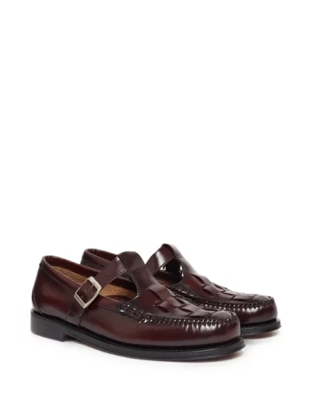 Pantofi loafer G.h.bass din piele roșu