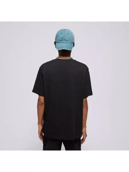 DICKIES Marškinėliai Mapleton šviesiai mėlyna / oranžinė-raudona juoda