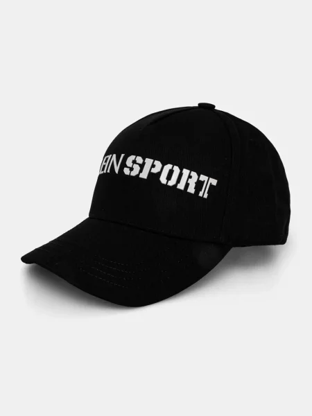 Czapka z daszkiem Plein Sport czarna