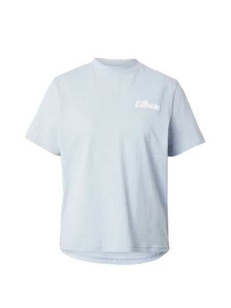 ELLESSE Tricou Soffio albastru deschis alb