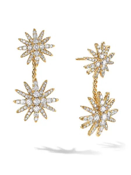 Cercei David Yurman galben