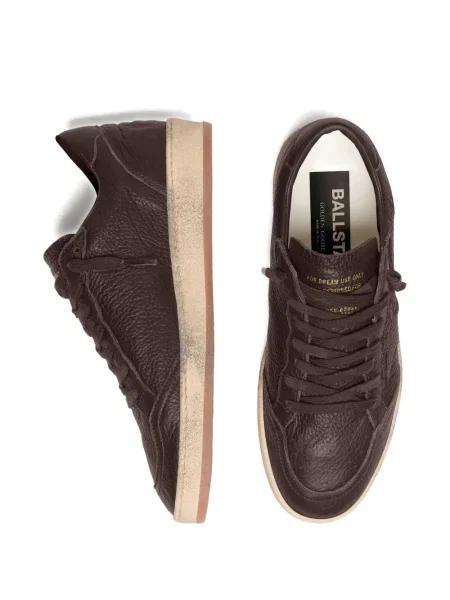 Sneakerși Golden Goose din piele maro