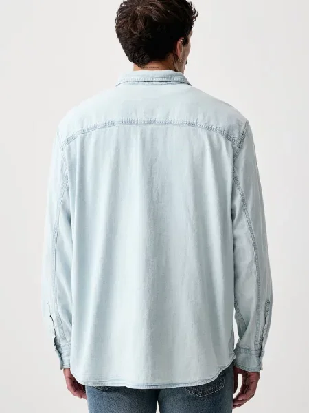 Levi's koszula jeansowa MARIPOSA WORKER niebieska