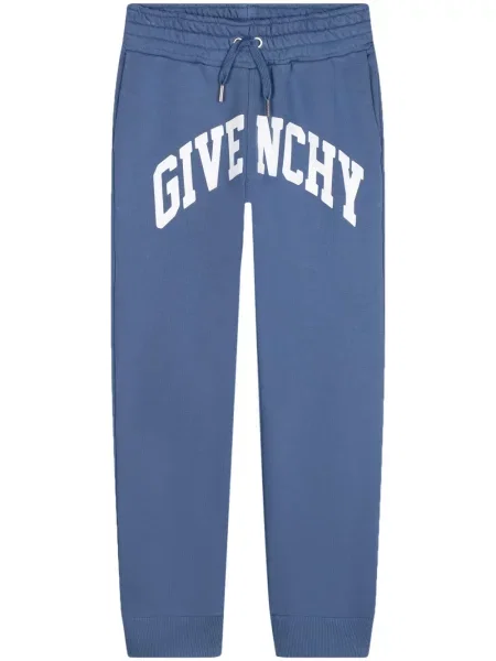 Spodnie dziecięce Givenchy niebieskie