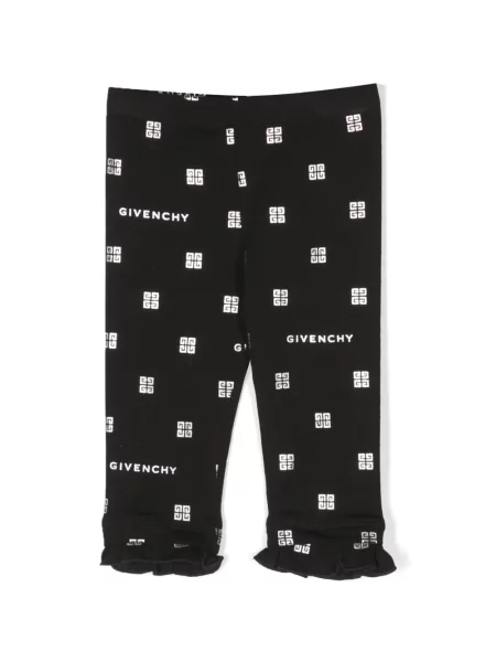 Legginsy dziecięce Givenchy czarne