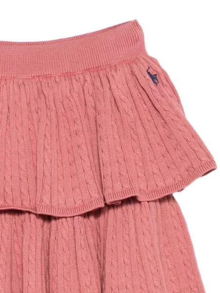 Spódnica dziecięca Polo Ralph Lauren różowa