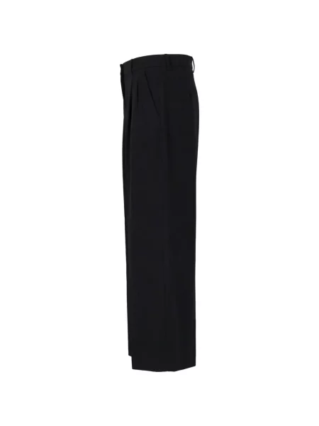 Pantaloni 's Max Mara plisate negru