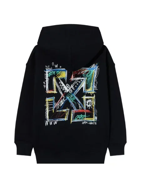 Bluza z kapturem dziecięca Off-white biała
