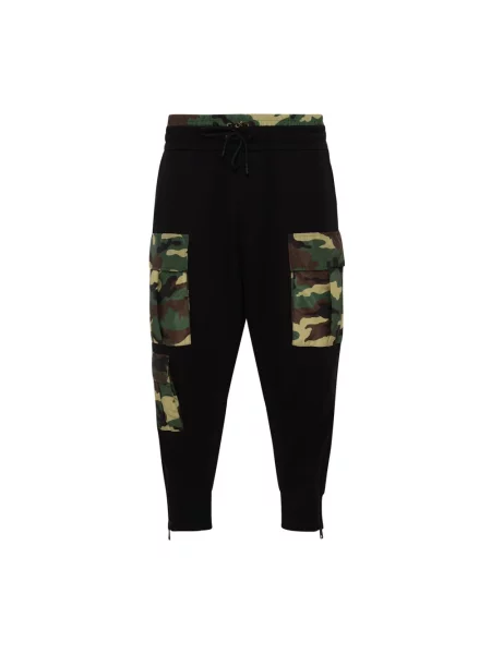 Spodnie cargo Dolce And Gabbana czarne