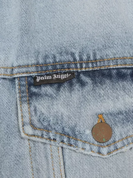 Geacă de blugi Palm Angels albastru