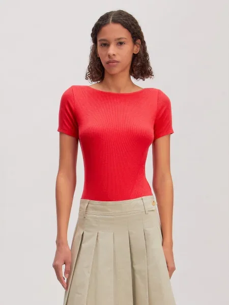 EDITED Tricou body Naru' roșu