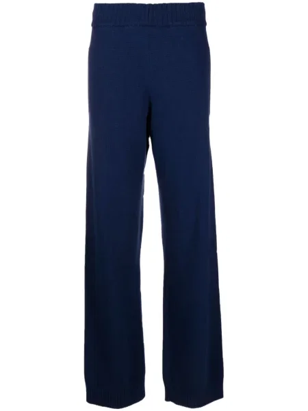 Pantaloni Adidas din piele de căprioară albastru