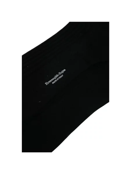 Șosete Zegna tricotate negru