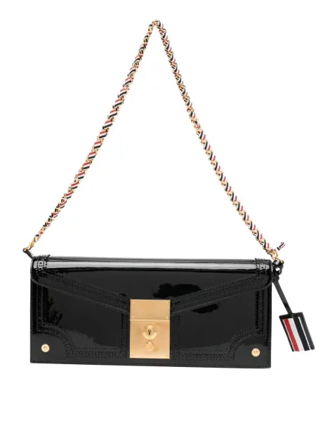 Geantă de mână Thom Browne negru