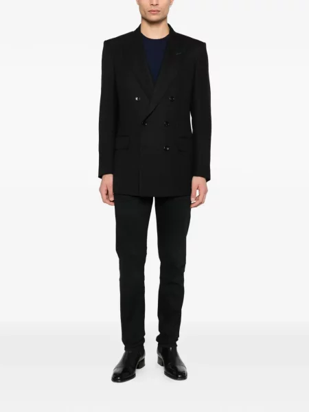 Sacou Tom Ford cu dungi negru