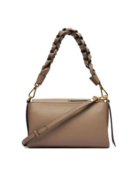 Ročna torba Coccinelle Boheme Grana Double E1 12 01 01 Temno bež