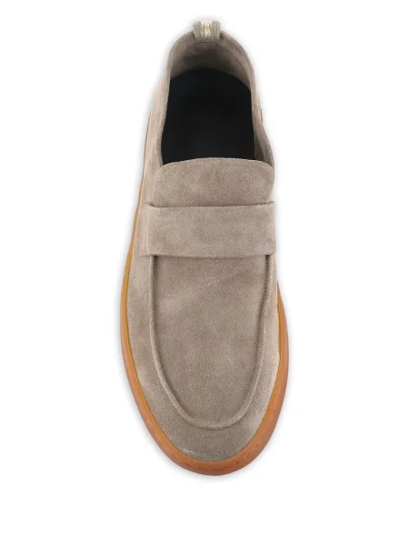 Pantofi loafer Officine Creative din piele de căprioară