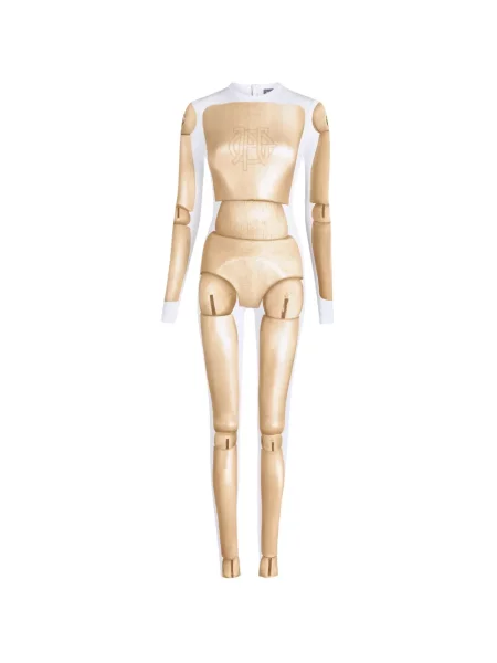 Salopetă Jean Paul Gaultier cu imagine