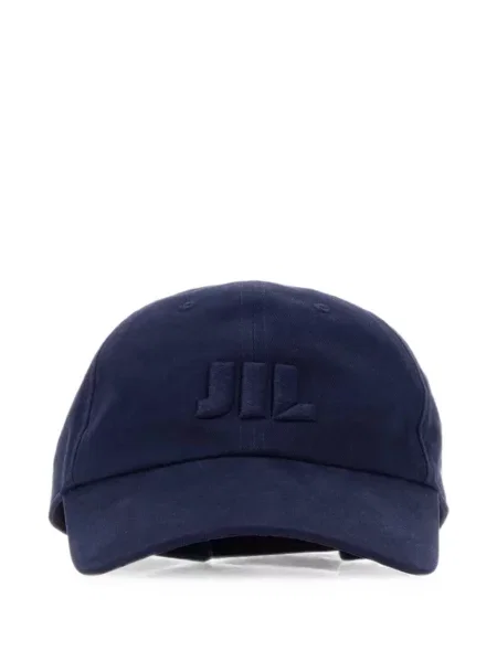 Șapcă Jil Sander cu broderie albastru