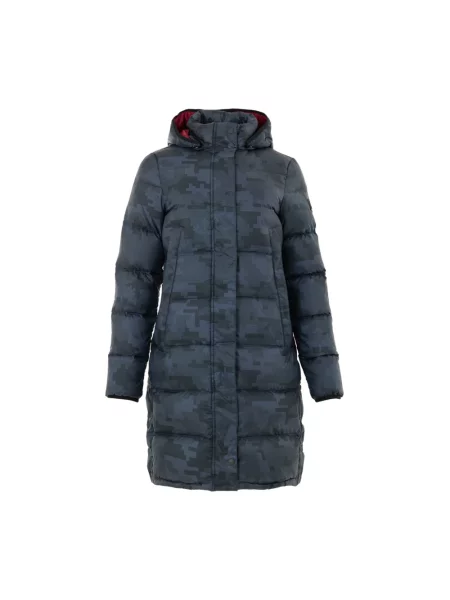 Długi płaszcz Moose Knuckles szary