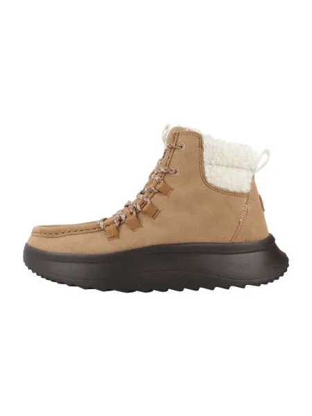 Pantofi Heydude din piele de căprioară maro