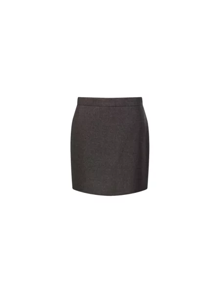 Spódnica Max Mara wełniana brązowa