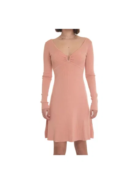 Sukienka mini Guess różowa