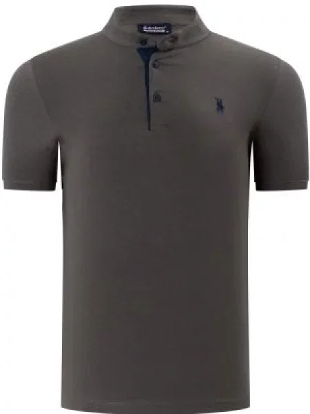 Polo majica Dewberry siva