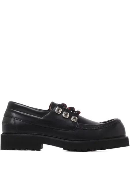 Кожени ниски обувки Toga черно